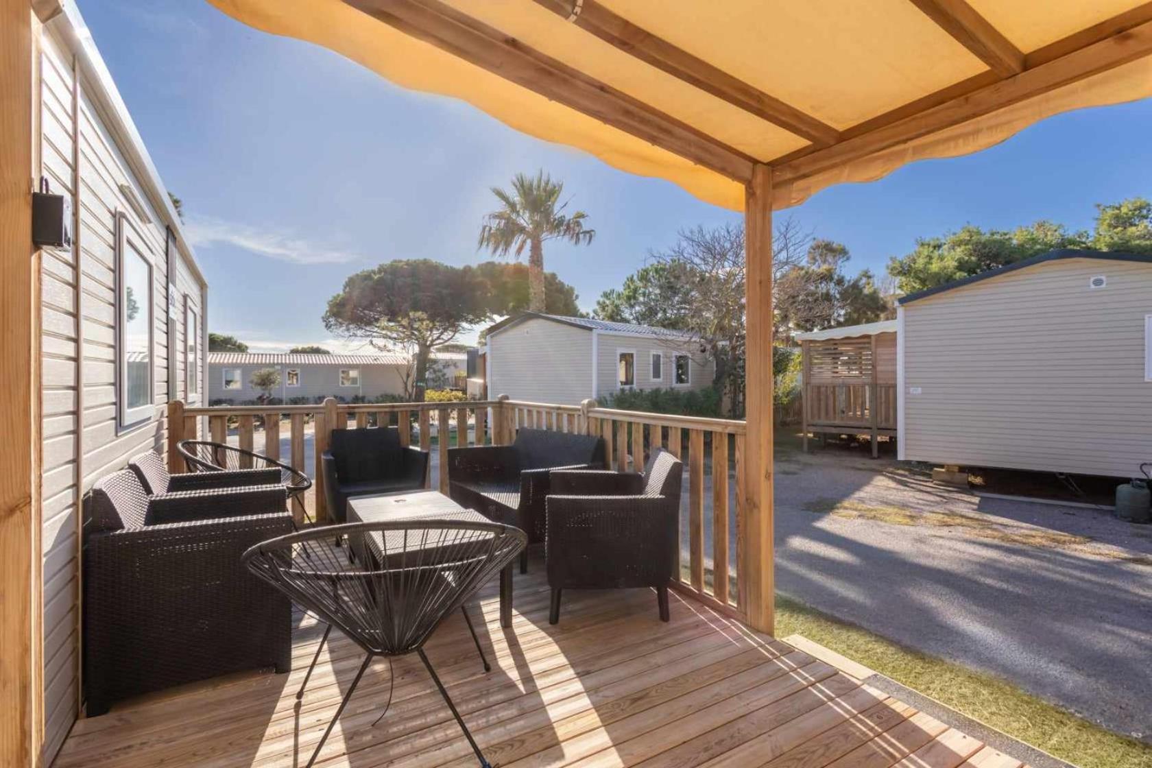 Mobilhome Soleia Neuf 2023 Mar Estang Siblu Village Canet-En-Roussillon Eksteriør billede